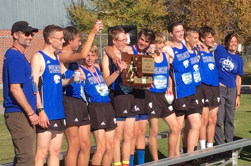 A Cross Country Boys - Columbia Falls Wildcats